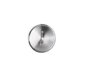FONDO CON TAPA ACERO INOX FONDO DIFUSOR CAPAC. 12 lt