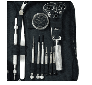 Kit Completo Herramientas Relojería Para Relojes Con Funda