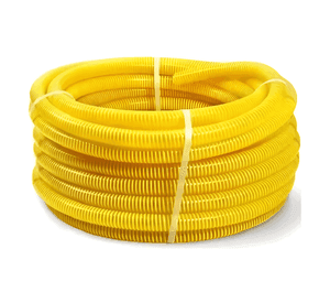 Manguera de succion motobomba 3 pulgadas 5 metros Amarillo