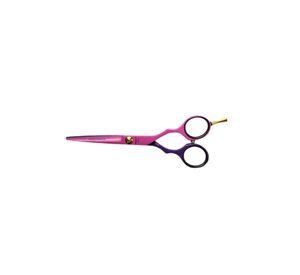 Tijera Henbor Italiana 782P Filo Navaja 5.5'' Rosado & Purpura