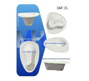 Chata Desechable De Carton 100% Biodegradable X20 Uso Medico