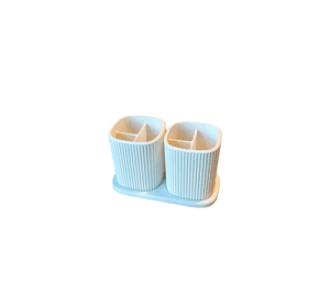 Organizador de baño - Porta cepillo de dientes