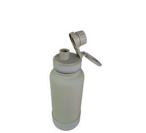 Botella Verde de Agua de Acero Inoxidable de 650ML con Soporte Magnético para Teléfono T-1001