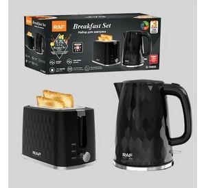 Set desayuno tostodor + Hervidor 1700ml RAF R19000
