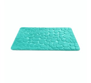Alfombra De Ba o Absorbente Suave De Ba o Piedras Verde