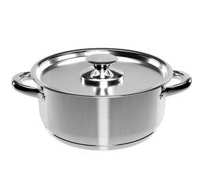 Batería de Cocina 6 Piezas Acero Inoxidable Wens 430-6SS