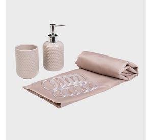 Set de Baño 4 Piezas / Arena – Mashini