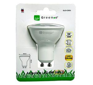 Ampolleta Led 5W.GU-10.Luz Cálida. Modelo COB.