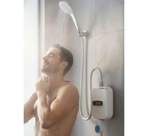 Mini Calentador De Agua Eléctrico Calefón Ducha Calienta En 3seg Blanco Potencia 3.500w Calefónt