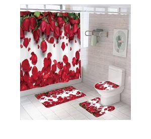 SET DE BAÑO 3D PREMIUM 4 PIEZAS- TF