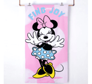 Toalla de Playa Infantil con Morral 70x140 cm Varios Diseños