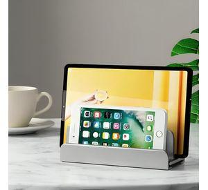 Soporte Base Vertical Aluminio Para Notebook Smartphone