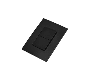 Interruptor Doble Teclon Encendido Apagado Stanford (9/15) 220v Sec Negro