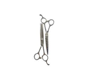 Set de Tijeras Wmark Pro D96-PS022 6" Con Estuche Y Peineta