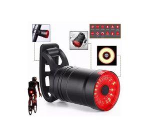 Luz de Bicicleta LED - Con Sensor de Freno, Recargable, USB, IPX6