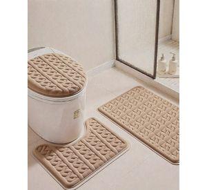 Set De Baños 3 Piezas Premiun Patrones-TF