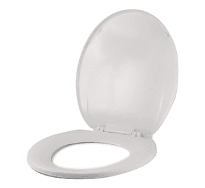 Tapa De Inodoro Baño De Plástico Blanco