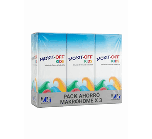 Mokit off Kids Limpieza Nasal Beb Pack 3 Unid 50ml C u