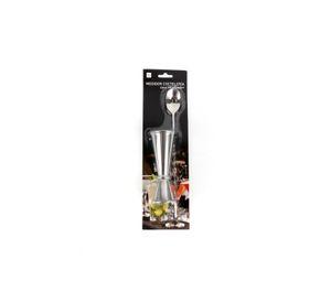 Set Jigger y Revolvedor 30/60ml