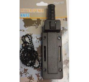Mini Cuchillo Collar Tactico Defens Personal Disuacion AF91