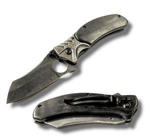 Grey Ash Navaja Asistida Con Grip AL76