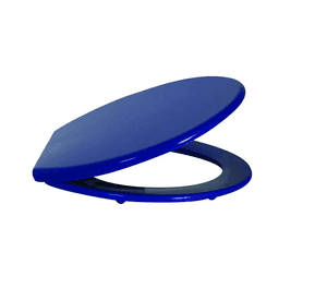 Tapa Asiento Para Baño Wc Universal Azul