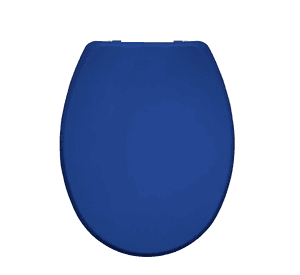 Tapa Asiento Para Baño Wc Universal Azul