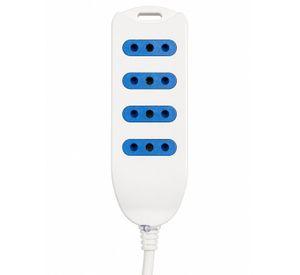 Alargador Eléctrico Raimax 1,5M 4 Pos RM0062W Blanco