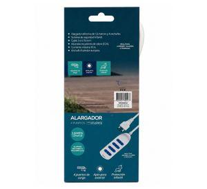 Alargador Eléctrico Raimax 1,5M 4 Pos RM0062W Blanco