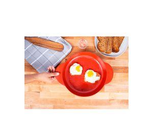 Sarten De Cerámica Mad Hungry 27 Cm Rojo