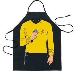 Delantal Cocina Star Trek Capitan Kirk Enterprise