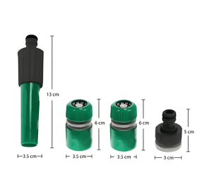Manguera de riego reforza jardin de 1/2 pulgada 30 metros