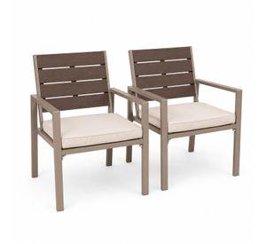Juego Set Terraza Milos 4 personas Con Cojin Northwest