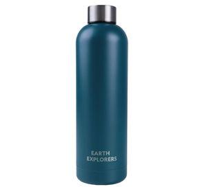 Botella Metálica Térmica Boca Angosta 750ml Azul