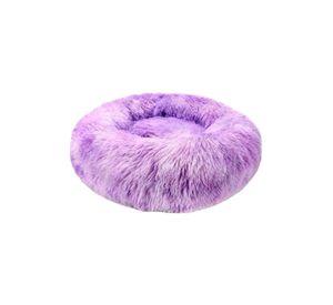 Cama Acolchada de Alta Densidad para tus mascotas 100 cm morado