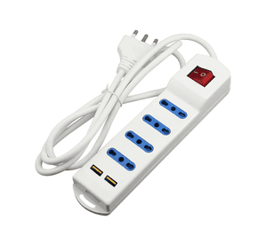 Alargador Zapatilla Eléctrico Con Switch 4 Tomas 2