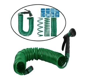 Manguera espiral expandible hogar casa jardin 15 mts