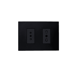 Enchufe Tomacorriente Simple 10a + Bipaso 10/16a 250v Stanford Negro