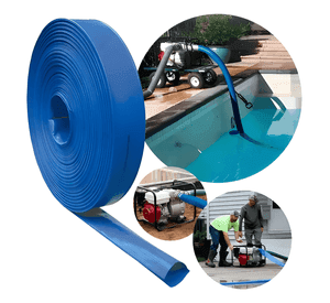 Manguera plana 2 pulgadas rollo 100 mts 5 bar