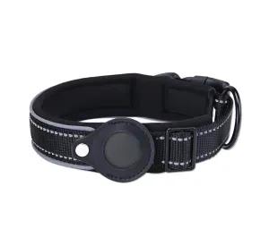 Collar Correa Perro Para Airtag Reforzada Reflectante Talla M