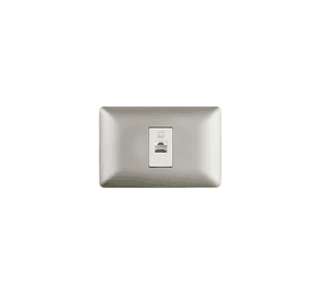Toma Rrj45 Ethernet Red Internet Oficina Hogar Stanford Champagne