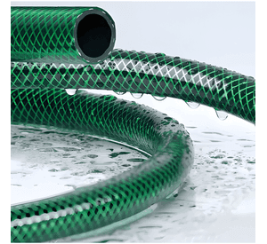 Manguera jardín PVC 1/2" 10m 12mm diámetro Verde oscuro