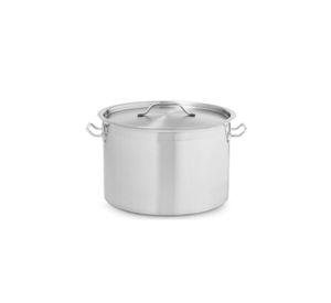 OLLA CON TAPA ACERO INOX CAPAC. 24 lts