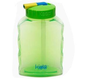 Botella Toma Jugo Keep Kido verde