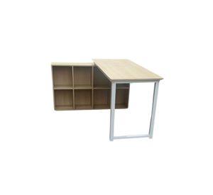 Escritorio en L con organizador 140x120x75cm Chic Home