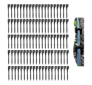 100 uds estaca baston manguera polietileno 16mm reutilizable