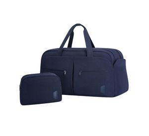 Bagsmart Bolso Fin de Semana 45 L con Neceser y Zapatero Azul