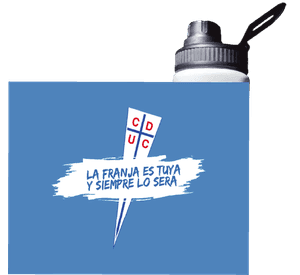 Botella Estampada Universidad Catolica Futbol