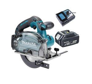 Sierra de metal con depósito 150mm 18V LXT Makita DCS553 (5Ah)