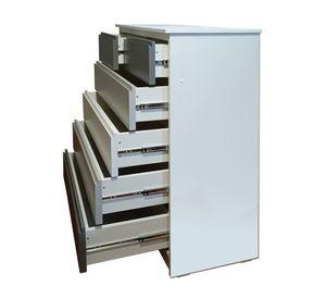 Cajonera 6 Cajones Gris Grafito Premium